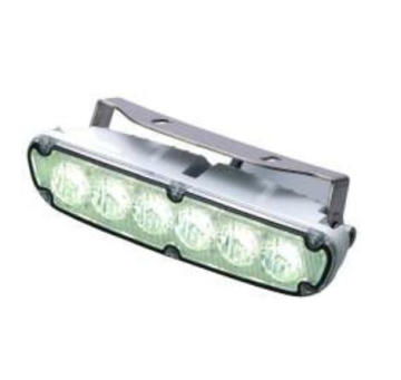 LED fedélzeti világítás 6 x 1W - fehér