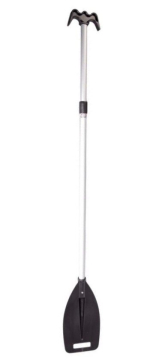 Teleszkópos alumínium evező csáklyával 114/183 cm, csőátmérő 25 mm