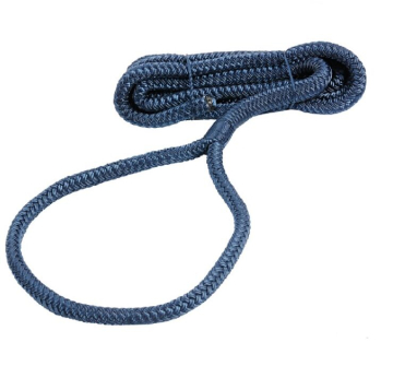 Fenderkötél füllel 1,5 m x 8 mm kék