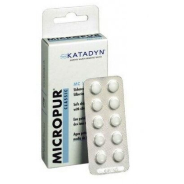 MICROPUR CLASSIC MC 10/T - tabletta 40 db, 1 tabletta/10 l