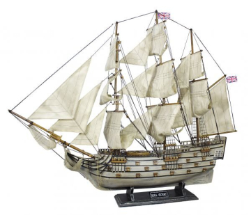 A HMS VICTORY vitorláshajó modellje - 86 cm