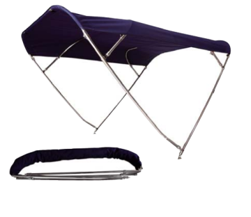 SHADE MASTER bimini - rozsdamentes acél, szélesség 200/210 cm