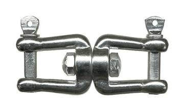 8 mm-es rozsdamentes acél forgókapocs