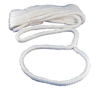 Fenderkötél hurokkal 1,5m x 6 mm fehér