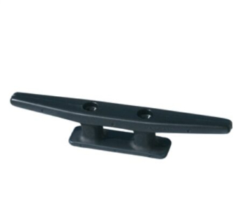 Műanyag kikötőbika fekete - 145 mm