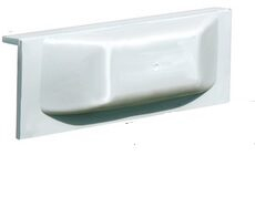 Ponton ütköző fehér - egyenes 250 x 70 x 100 mm