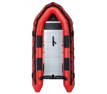 QUICKSILVER 470 SPORT HD felfújható csónak alumínium padlóval, piros színben
