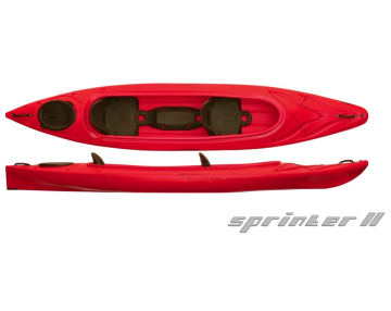 ROTEKO SPRINTER II kétüléses túra műanyag kajak/kenu