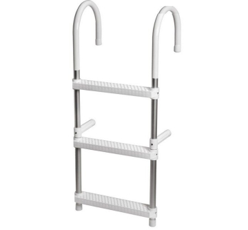 Alumínium létra - 3 fokos, szélessége 35 cm, hossza 83 cm