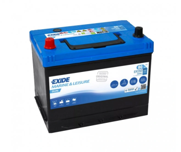 EXIDE DUAL Marine &amp; Multifit 80Ah - vontatóakkumulátor