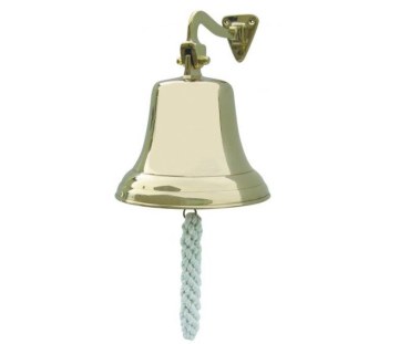 Hajóharang fali tartóval - 12,5 cm