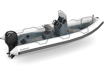 Felfújható csónak Bombard Explorer 700 NEO világosszürke