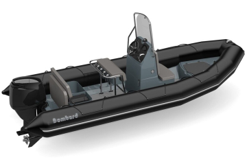 Felfújható csónak Bombard Explorer 600 Strongan fekete