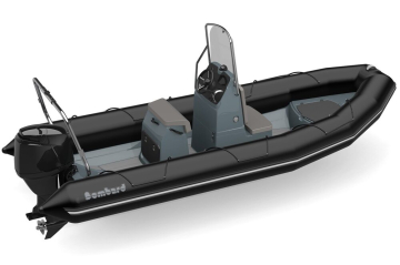 Felfújható csónak Bombard Explorer 550 Strongan fekete