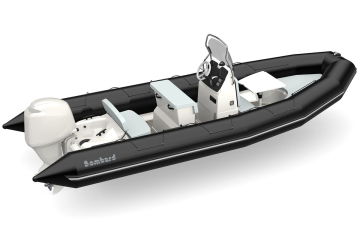 Bombard Sunrider 650 Strongan felfújható csónak fekete / világos szürke
