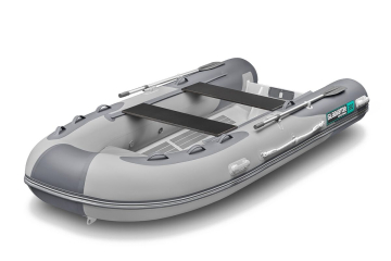 Gladiator Rib 380 AL felfújható csónak alumínium padlóval - szürke