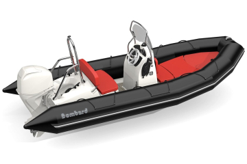 Bombard Sunrider 500 Strongan felfújható csónak fekete / Tűz