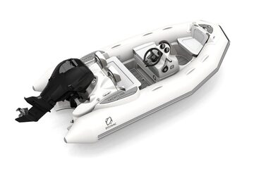 Zodiac Yachtline 360 ​​​​​​DL NEO felfújható csónak - világos szürke