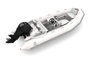 Zodiac Yachtline 400 DL NEO felfújható csónak - világos szürke