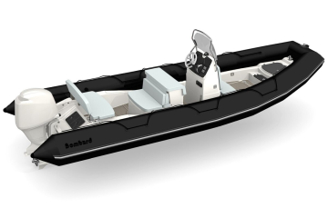 Bombard Sunrider 700 NEO felfújható csónak fekete / világos szürke