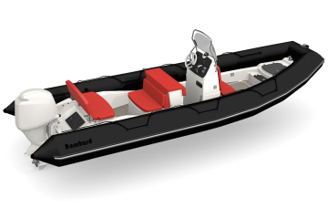 Bombard Sunrider 700 NEO felfújható csónak fekete / tűz