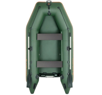 Kolibri KM-300A felfújható csónak zöld, nagynyomású padlóval, légfedélzet