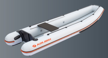 Kolibri KM-330 CA szürke kenu, Air-deck padlóval