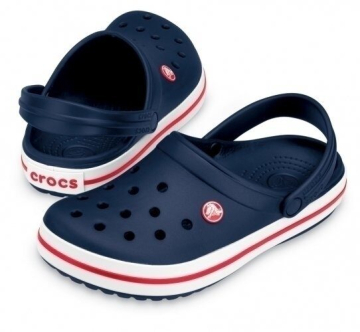 Crocs Crocband klumpa sötétkék papucs
