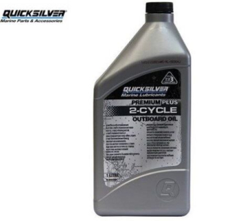 QUICKSILVER TCW-3 Premium plus, kétütemű hajómotorokhoz való olaj 1L