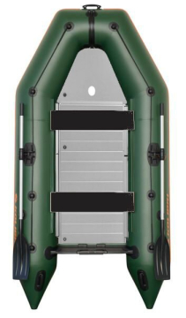 KOLIBRI KM-300 D, megerősített alumínium padló - zöld
