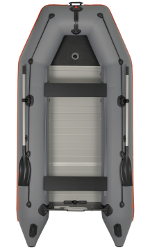 KOLIBRI KM-360 D, megerősített alumínium padló - sötétszürke