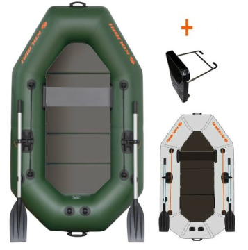 KOLIBRI K-220 TP felfújható csónak tömör padlóval + motortartóval