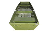 MARINE JON13 GREEN alumínium pramica - 3,96m, 40kg