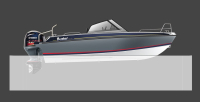 BUSTER XL VMAX 2024 alumínium motorcsónak 6,05 m + YAMAHA VF115 XA