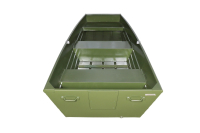 MARINE JON12 GREEN alumínium csónak - 3,70m, 37kg