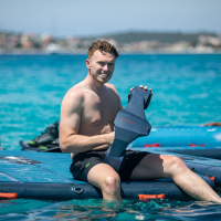 Jobe Axopar Adventure Seascooter csomag víz alatti roller táskával és snorkeling készlettel