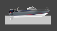 BUSTER XXL VMAX alumínium motorcsónak - 6,25 m