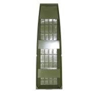 MARINE JON13 GREEN alumínium pramica - 3,96m, 40kg
