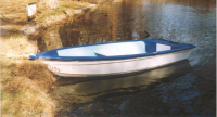 AQUA SYBB HCS-04 horgászcsónak 2 paddal - 380x140x55cm