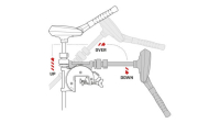 YAMAHA M32 villanymotor 18 kg, 24V - változtatható sebesség, digitális maximalizáló, akkumulátor mérő