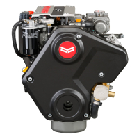 YANMAR 3JH40 KM35A 7°-os sebességváltóval - 40 LE