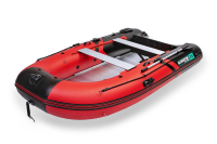 Gladiator Active C370 AL felfújható csónak alumínium padlóval - piros-fekete