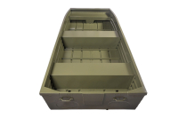 MARINE JON14 GREEN alumínium pramica - 4,30m, 75kg