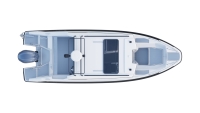 BUSTER MAGNUM CABIN 2024 alumínium motorcsónak 7,58 m + YAMAHA F225 XCB