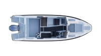 BUSTER MAGNUM CABIN 2024 alumínium motorcsónak 7,58 m + YAMAHA F225 XCB