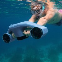 Jobe Infinity Seascooter Pro csomag víz alatti roller táskával és snorkeling készlettel