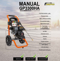 GASPPER GP3300HA magasnyomású tisztító