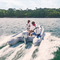 HONDA MARINE HonWave T35-AE3 felfújható csónak alumínium padlóval 3,5 m