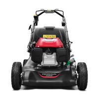 HONDA HRN 536 VY benzinmotoros fűnyíró 53cm, automata szívató, változtatható menetsebesség, Versamow mulcsozás, késkuplung