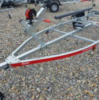 TEMADED Boat ECO B05 XL hajószállító trailer csúszótalpal, 750 kg